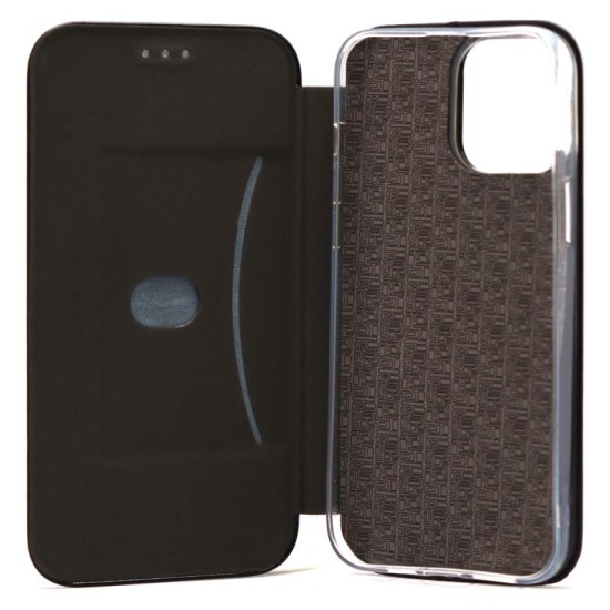 Θήκη Flip Book inos Apple iPhone 13 Pro Max Curved M-Folio Μαύρο Θήκη Flip Book inos Apple iPhone 13 Pro Max Curved M-Folio Μαύρο
