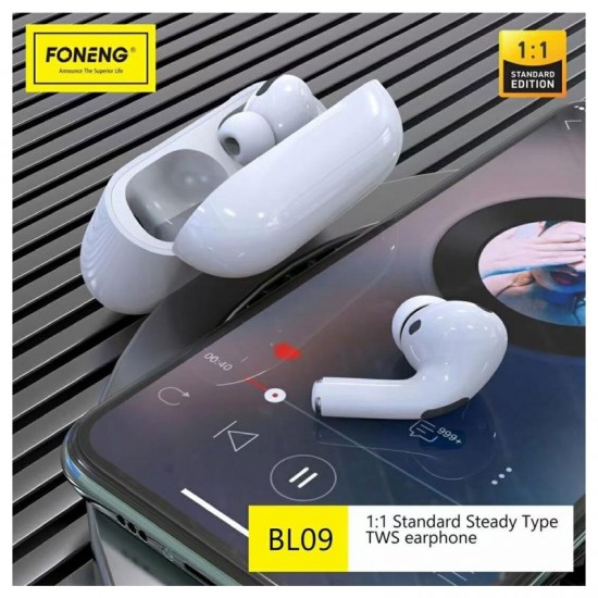 True Wireless Ακουστικά Bluetooth Foneng BL09L Λευκό True Wireless Ακουστικά Bluetooth Foneng BL09L Λευκό