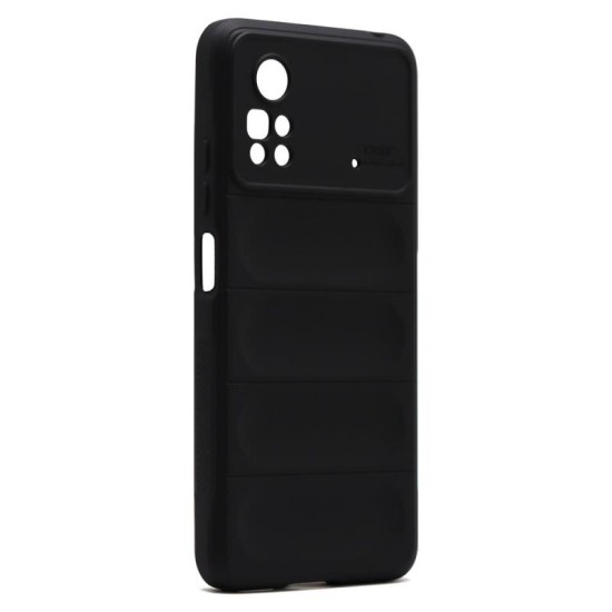 Θήκη Shield TPU inos Xiaomi Poco X4 Pro Stripes Μαύρο Θήκη Shield TPU inos Xiaomi Poco X4 Pro Stripes Μαύρο