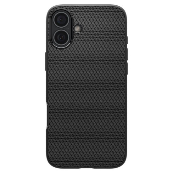Θήκη Soft TPU Spigen Liquid Air Apple iPhone 16 Plus Μαύρο Θήκη Soft TPU Spigen Liquid Air Apple iPhone 16 Plus Μαύρο