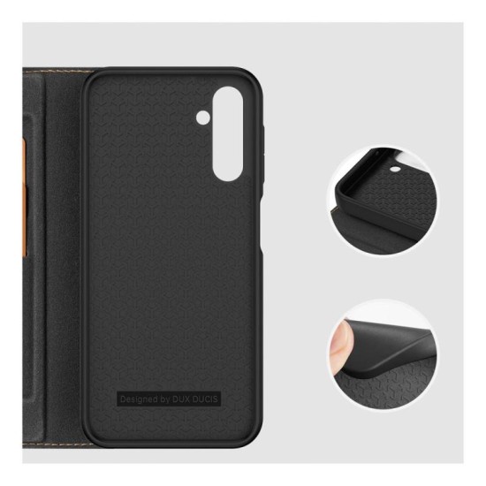 Θήκη Flip Dux Ducis Skin X2 Wallet Samsung A146P Galaxy A14 5G Μαύρο Θήκη Flip Dux Ducis Skin X2 Wallet Samsung A146P Galaxy A14 5G Μαύρο