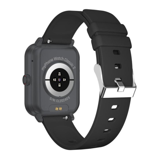 Smartwatch myPhone Classic 2 1.85'' Μαύρο Smartwatch myPhone Classic 2 1.85'' Μαύρο