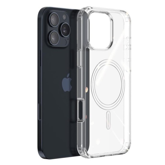 Θήκη TPU & PC Dux Ducis Clin Magnetic MagSafe Apple iPhone 16 Pro Max Διάφανο Θήκη TPU & PC Dux Ducis Clin Magnetic MagSafe Apple iPhone 16 Pro Max Διάφανο