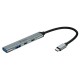 Hub USB C Devia EC707 4 σε 1 2xUSB A & 2xUSB C Lite1 Γκρι Hub USB C Devia EC707 4 σε 1 2xUSB A & 2xUSB C Lite1 Γκρι