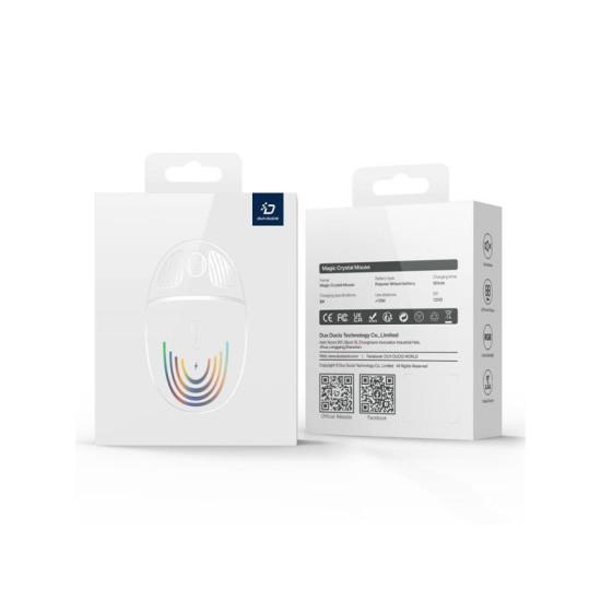 Ασύρματο Ποντίκι Dux Ducis CM Series Transparent 2.4GHz Μαύρο Ασύρματο Ποντίκι Dux Ducis CM Series Transparent 2.4GHz Μαύρο