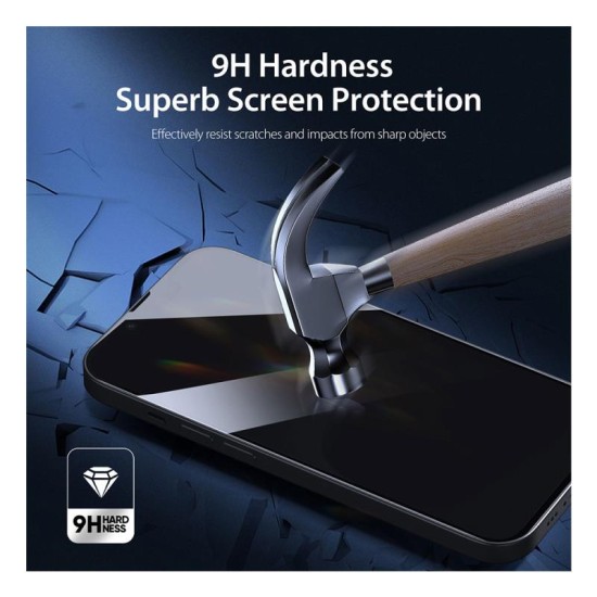 Tempered Glass Full Face Privacy Dux Ducis Apple iPhone 15 Plus Μαύρο (1 τεμ.) Tempered Glass Full Face Privacy Dux Ducis Apple iPhone 15 Plus Μαύρο (1 τεμ.)