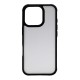 Θήκη TPU & PC inos Apple iPhone 16 Pro Flame Μαύρο Θήκη TPU & PC inos Apple iPhone 16 Pro Flame Μαύρο