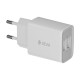 Φορτιστής Ταξιδίου Devia RLC-526 12W με Διπλή Έξοδο USB A & Καλώδιο USB C EC305 1m Smart Λευκό Φορτιστής Ταξιδίου Devia RLC-526 12W με Διπλή Έξοδο USB A & Καλώδιο USB C EC305 1m Smart Λευκό