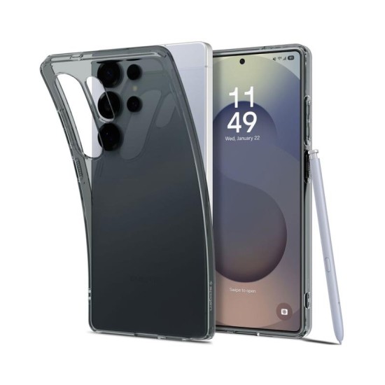 Θήκη TPU Spigen Liquid Crystal Samsung Galaxy S25 Ultra 5G Διάφανο-Γκρι Θήκη TPU Spigen Liquid Crystal Samsung Galaxy S25 Ultra 5G Διάφανο-Γκρι