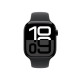 Apple Watch Series 10 GPS 46mm Aluminum Μαύρο με Sport Band Medium-Large Μαύρο Apple Watch Series 10 GPS 46mm Aluminum Μαύρο με Sport Band Medium-Large Μαύρο