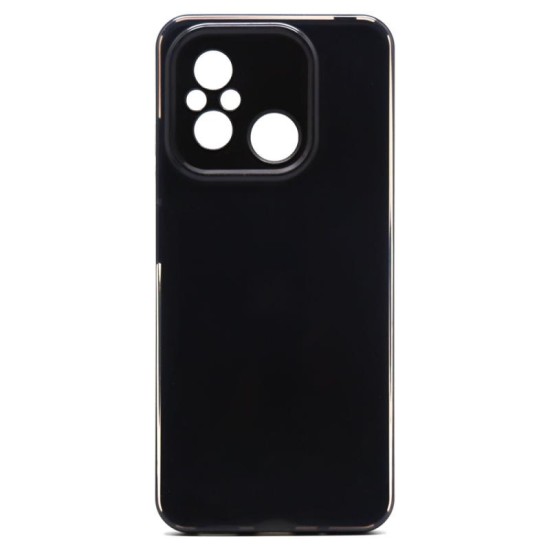 Θήκη TPU inos Xiaomi Redmi 12C Ice Crystal Μαύρο Θήκη TPU inos Xiaomi Redmi 12C Ice Crystal Μαύρο