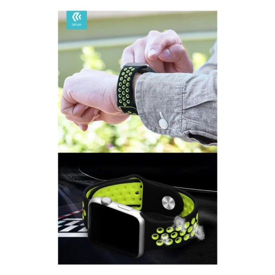 Λουράκι Devia Sport2 Apple Watch (38/ 40/ 41mm) Deluxe Κίτρινο Λουράκι Devia Sport2 Apple Watch (38/ 40/ 41mm) Deluxe Κίτρινο