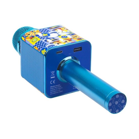 Ασύρματο Μικρόφωνο Bluetooth Paw Patrol EMX-010246 με Ηχείο (Karaoke) Μπλε Ασύρματο Μικρόφωνο Bluetooth Paw Patrol EMX-010246 με Ηχείο (Karaoke) Μπλε