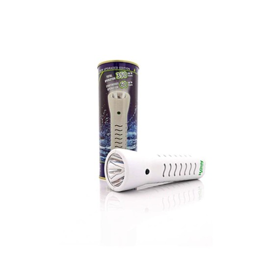 Φακός H2Only FL-103U 0.5Watt 60 Lumens Λευκό (Λειτουργία χωρίς Μπαταρίες) Φακός H2Only FL-103U 0.5Watt 60 Lumens Λευκό (Λειτουργία χωρίς Μπαταρίες)