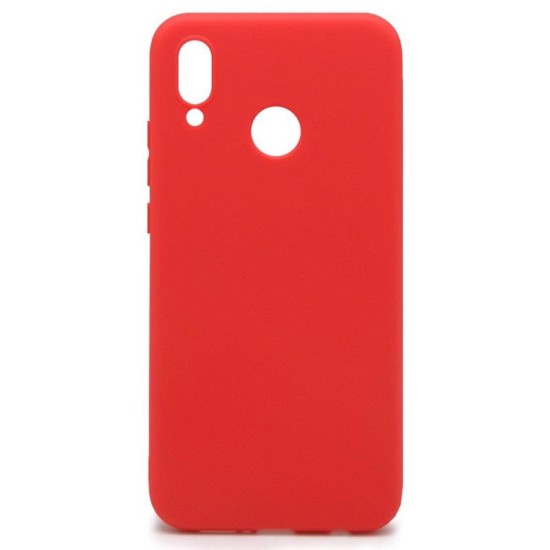 Θήκη Soft TPU inos Huawei P20 Lite S-Cover Κόκκινο Θήκη Soft TPU inos Huawei P20 Lite S-Cover Κόκκινο