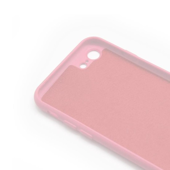 Θήκη Liquid Silicon inos Apple iPhone 8/ iPhone SE (2020) L-Cover Σομόν Θήκη Liquid Silicon inos Apple iPhone 8/ iPhone SE (2020) L-Cover Σομόν