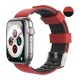 Λουράκι Σιλικόνης Ahastyle WA11 Duotone Premium Silicone Apple Watch (38/ 40/ 41mm) Σκούρο Κόκκινο-Μαύρο Λουράκι Σιλικόνης Ahastyle WA11 Duotone Premium Silicone Apple Watch (38/ 40/ 41mm) Σκούρο Κόκκινο-Μαύρο