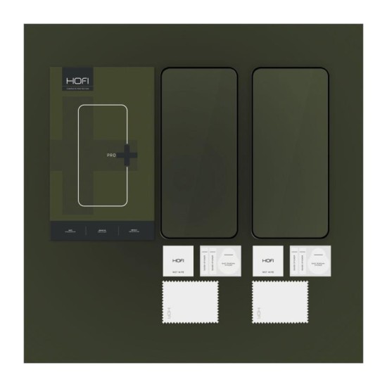 Tempered Glass Full Face Hofi Pro+ OnePlus Nord 4 Μαύρο (2 τεμ.) Tempered Glass Full Face Hofi Pro+ OnePlus Nord 4 Μαύρο (2 τεμ.)