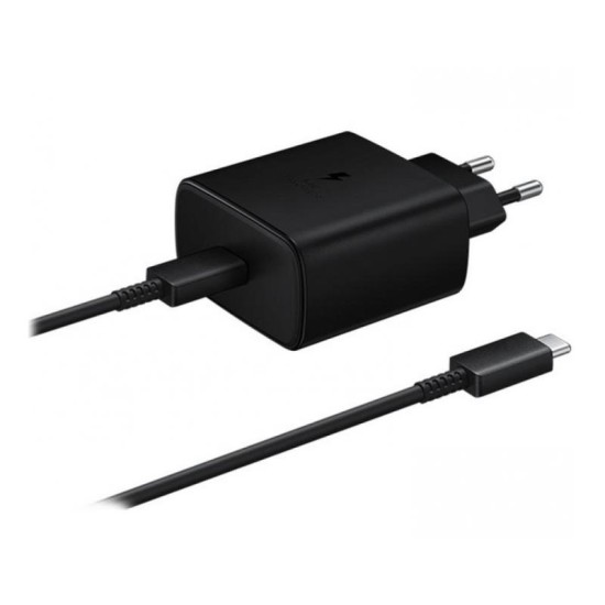 Φορτιστής Ταξιδίου Ταχείας Φόρτισης Samsung EP-TA845 2.25A 45W & Καλώδιο USB C Μαύρο (Ασυσκεύαστο) Φορτιστής Ταξιδίου Ταχείας Φόρτισης Samsung EP-TA845 2.25A 45W & Καλώδιο USB C Μαύρο (Ασυσκεύαστο)