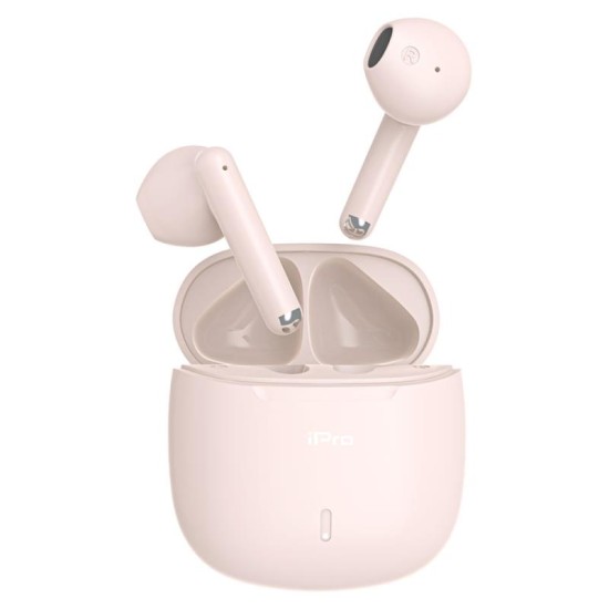 True Wireless Ακουστικά Bluetooth iPro TW100 Ροζ True Wireless Ακουστικά Bluetooth iPro TW100 Ροζ