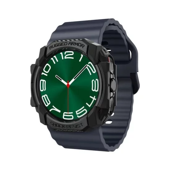 Θήκη Soft TPU Spigen Rugged Armor Samsung Galaxy Watch Ultra 47mm Μαύρο Θήκη Soft TPU Spigen Rugged Armor Samsung Galaxy Watch Ultra 47mm Μαύρο