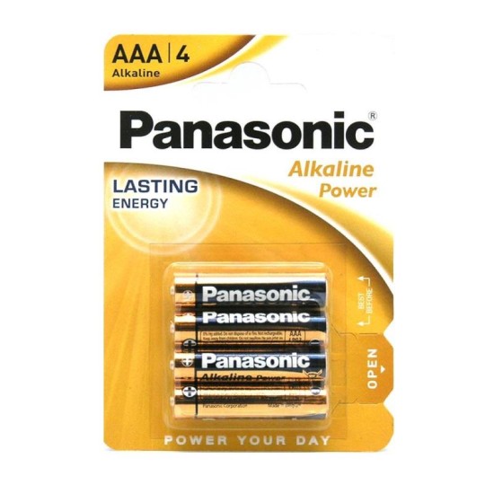Μπαταρία Alkaline Power Panasonic AAA LR03 (4 τεμ.) Μπαταρία Alkaline Power Panasonic AAA LR03 (4 τεμ.)
