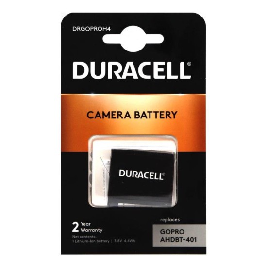 Μπαταρία Κάμερας Duracell GoPro Hero4 3.8V 1160mAh (1 τεμ)