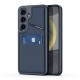 Θήκη Δερμάτινη Dux Ducis Rafi II Mag 3 σε 1 MagSafe RFID Blocker Samsung S921B Galaxy S24 5G με Stand Μπλε Θήκη Δερμάτινη Dux Ducis Rafi II Mag 3 σε 1 MagSafe RFID Blocker Samsung S921B Galaxy S24 5G με Stand Μπλε