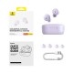 True Wireless Ακουστικά Bluetooth Baseus Bowie E18 Μωβ True Wireless Ακουστικά Bluetooth Baseus Bowie E18 Μωβ