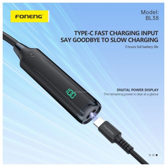 Στερεοφωνικό Ακουστικό Foneng BL38 Long Battery Life Neckband Μαύρο Στερεοφωνικό Ακουστικό Foneng BL38 Long Battery Life Neckband Μαύρο