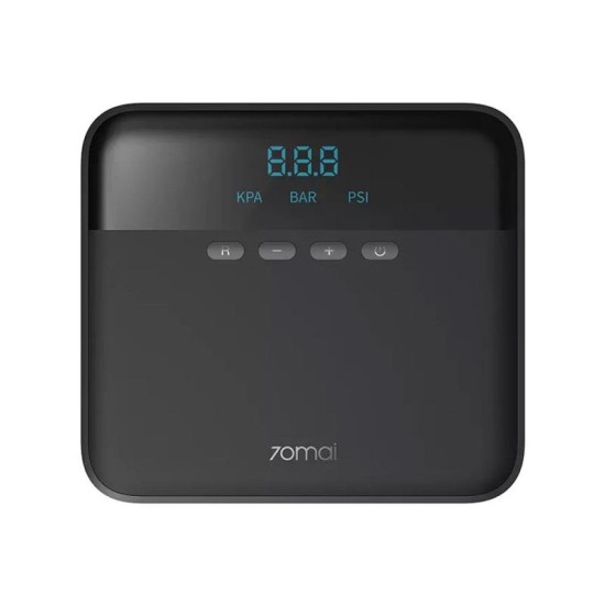 Συμπιεστής Αέρα Xiaomi 70Mai Lite Midrive TP03 με Καλώδιο Αναπτήρα Μαύρο