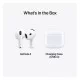 Ακουστικό Bluetooth Apple MXP63 AirPods 4 Λευκό Ακουστικό Bluetooth Apple MXP63 AirPods 4 Λευκό