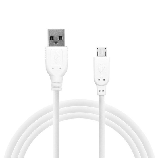 Φορτιστής Ταξιδίου inos με Έξοδο USB A 12W & Micro USB Καλώδιο 1m Λευκό Φορτιστής Ταξιδίου inos με Έξοδο USB A 12W & Micro USB Καλώδιο 1m Λευκό