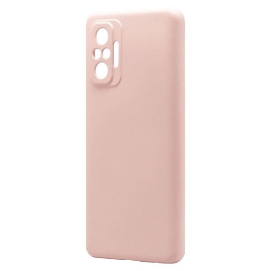 Θήκη Liquid Silicon inos Xiaomi Redmi Note 10 Pro/ Note 10 Pro Max L-Cover Σομόν Θήκη Liquid Silicon inos Xiaomi Redmi Note 10 Pro/ Note 10 Pro Max L-Cover Σομόν