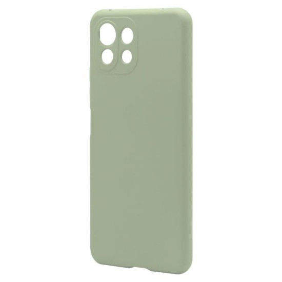 Θήκη Liquid Silicon inos Xiaomi Mi 11 Lite/ Mi 11 Lite 5G L-Cover Λαδί Θήκη Liquid Silicon inos Xiaomi Mi 11 Lite/ Mi 11 Lite 5G L-Cover Λαδί