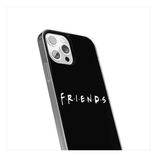Θήκη Soft TPU Warner Bros Friends 002 Xiaomi Redmi 12C Μαύρο Θήκη Soft TPU Warner Bros Friends 002 Xiaomi Redmi 12C Μαύρο