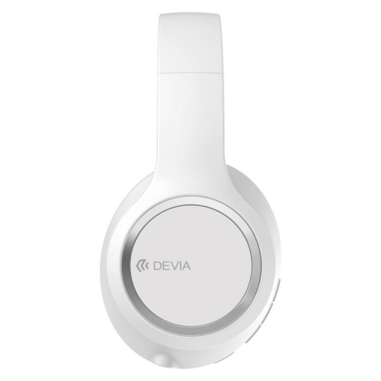 Ασύρματα Ακουστικά Κεφαλής Devia EM039 V2 Kintone Λευκό Ασύρματα Ακουστικά Κεφαλής Devia EM039 V2 Kintone Λευκό