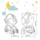 Προβολέας Φορητός - Φωτιστικό GSC Astronaut Star Projection Light LED Λευκό Προβολέας Φορητός - Φωτιστικό GSC Astronaut Star Projection Light LED Λευκό