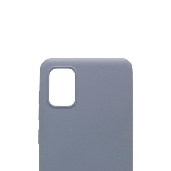 Θήκη Liquid Silicon inos Samsung A315F Galaxy A31 L-Cover Γκρι-Μπλε Θήκη Liquid Silicon inos Samsung A315F Galaxy A31 L-Cover Γκρι-Μπλε