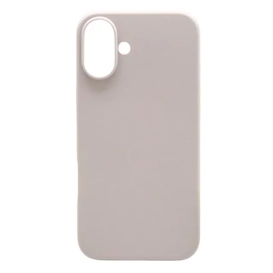 Θήκη Liquid Silicon inos Apple iPhone 16 Plus 5G Velvet Ανοιχτό Γκρι Θήκη Liquid Silicon inos Apple iPhone 16 Plus 5G Velvet Ανοιχτό Γκρι