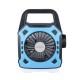 Ανεμιστήρας Κάμπινγκ Niaros Stawell USB 4W με Φακό LED 180lm Μπλε Ανεμιστήρας Κάμπινγκ Niaros Stawell USB 4W με Φακό LED 180lm Μπλε