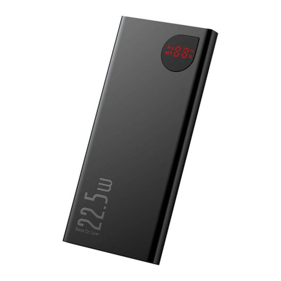 Φορτιστής Ανάγκης Baseus Adaman Metal 22.5W 10000mAh Μαύρο Φορτιστής Ανάγκης Baseus Adaman Metal 22.5W 10000mAh Μαύρο