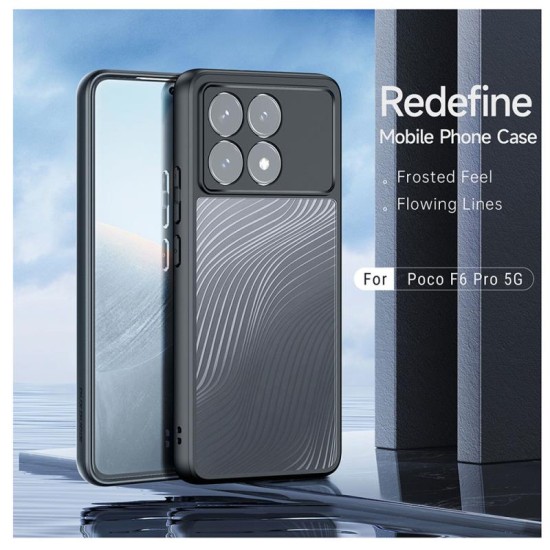 Θήκη TPU & PC Dux Ducis Aimo Xiaomi Poco F6 Pro 5G Μαύρο Θήκη TPU & PC Dux Ducis Aimo Xiaomi Poco F6 Pro 5G Μαύρο