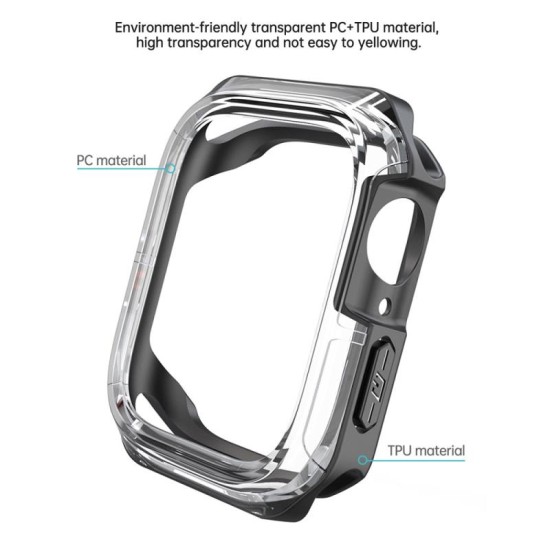 Θήκη TPU & PC Devia Sport Apple Watch 4/ 5/ 6/ SE (44mm) Shock Proof Μπλε Θήκη TPU & PC Devia Sport Apple Watch 4/ 5/ 6/ SE (44mm) Shock Proof Μπλε