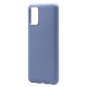 Θήκη Liquid Silicon inos Samsung A037F Galaxy A03s L-Cover Γκρι-Μπλε Θήκη Liquid Silicon inos Samsung A037F Galaxy A03s L-Cover Γκρι-Μπλε