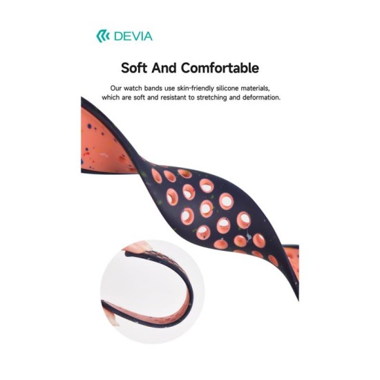 Λουράκι Devia Sport2 Apple Watch (42/ 44/ 45/ 49mm) Deluxe V2 Midnight Sky Λουράκι Devia Sport2 Apple Watch (42/ 44/ 45/ 49mm) Deluxe V2 Midnight Sky