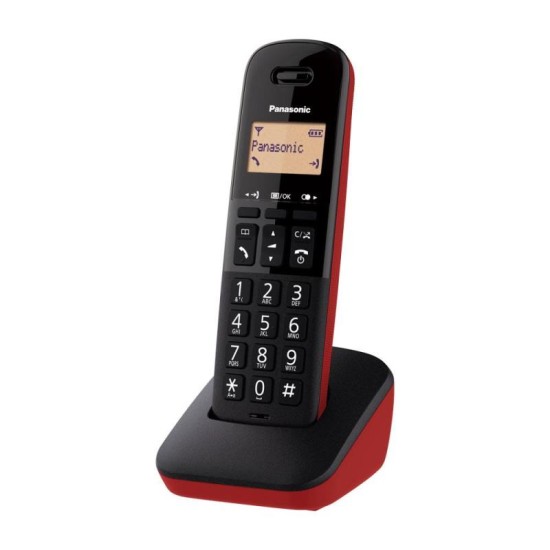 Ασύρματο Τηλέφωνο Panasonic KX-TGB610 Κόκκινο Ασύρματο Τηλέφωνο Panasonic KX-TGB610 Κόκκινο
