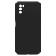Θήκη Liquid Silicon inos Xiaomi Poco M3 L-Cover Μαύρο Θήκη Liquid Silicon inos Xiaomi Poco M3 L-Cover Μαύρο
