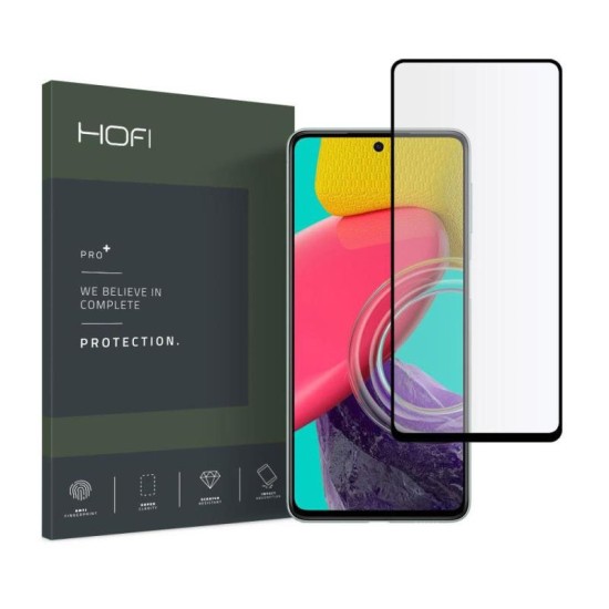 Tempered Glass Full Face Hofi Pro+ Samsung M536B Galaxy M53 5G Μαύρο (1 τεμ.) Tempered Glass Full Face Hofi Pro+ Samsung M536B Galaxy M53 5G Μαύρο (1 τεμ.)