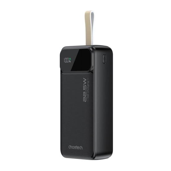 Φορτιστής Ανάγκης Choetech B730 DP22.5W 30000mAh με 2 Θύρες USB A & 1 Θύρα USB C Μαύρο Φορτιστής Ανάγκης Choetech B730 DP22.5W 30000mAh με 2 Θύρες USB A & 1 Θύρα USB C Μαύρο